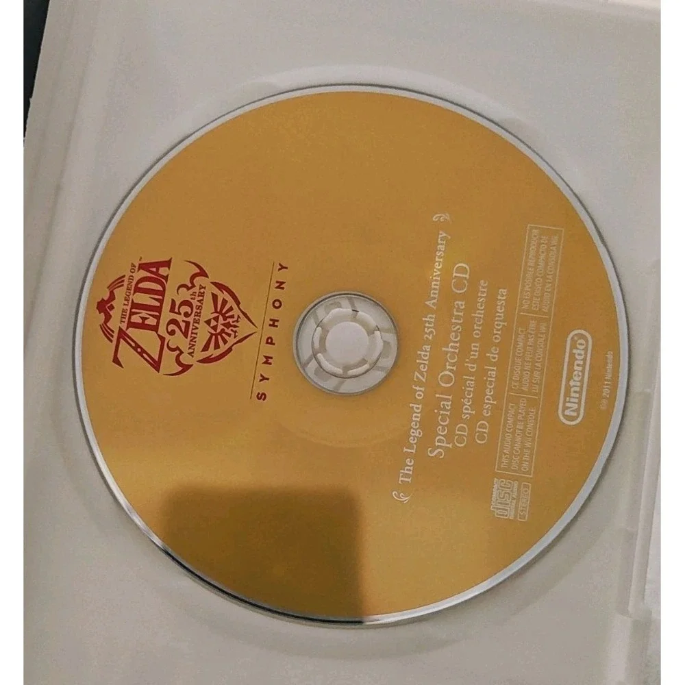 Legend Of Zelda Skyward Sword (Wii 2011) - CIB w/ Music CD Plus NIB‎ sensor!